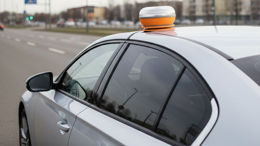 Zapomeňte na výstražný trojúhelník! Do oblíbené dovolenkové destinace musíte nově s majákem, jinak hrozí vysoké pokuty